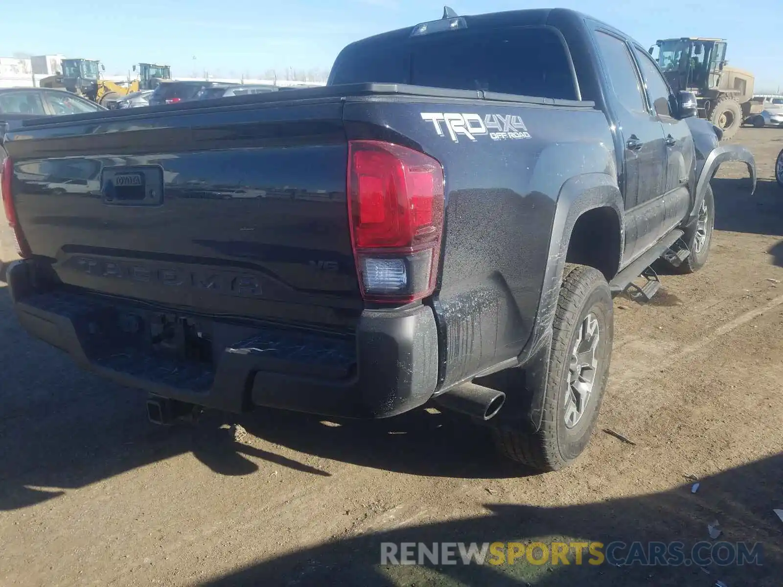 4 Photograph of a damaged car 3TMCZ5AN5KM206635 TOYOTA TACOMA 2019