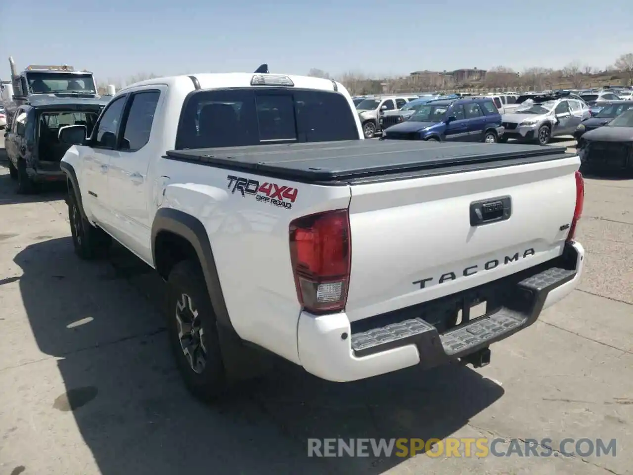 3 Photograph of a damaged car 3TMCZ5AN5KM207218 TOYOTA TACOMA 2019