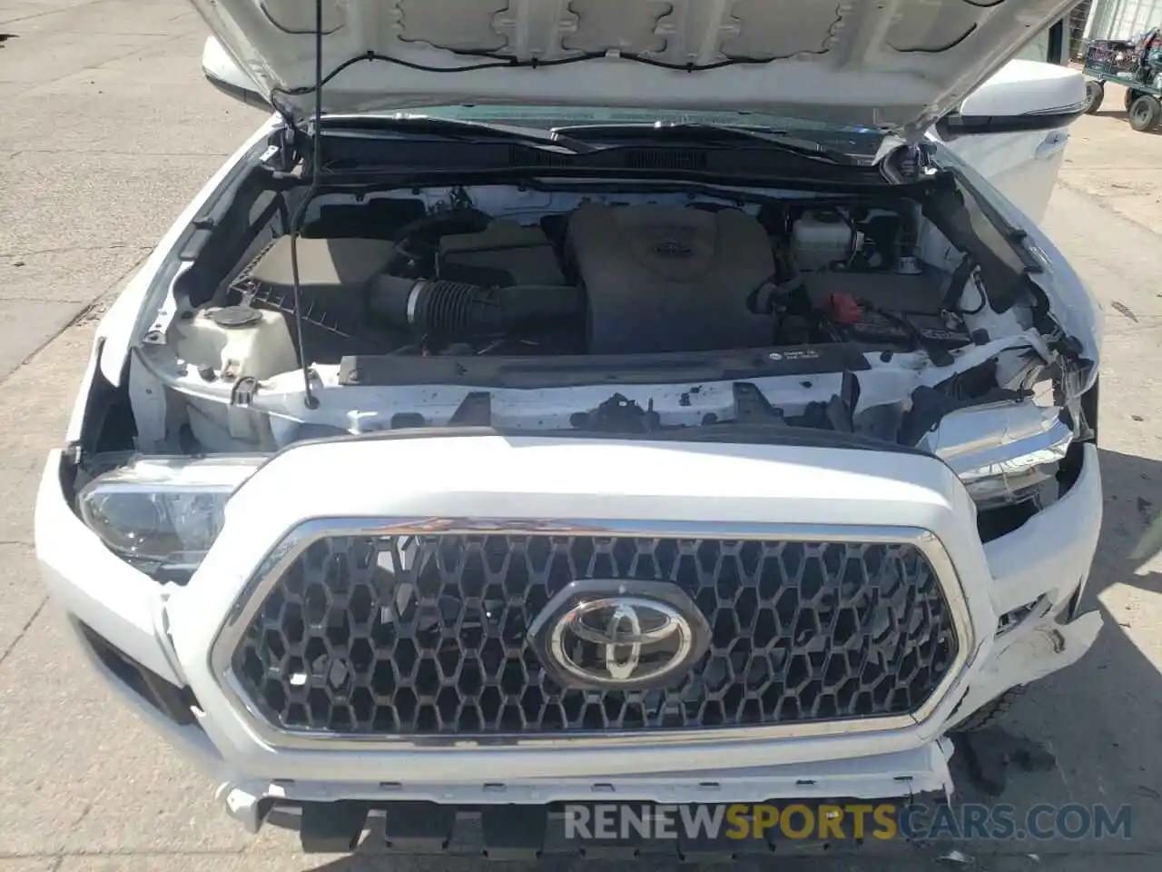 7 Photograph of a damaged car 3TMCZ5AN5KM207218 TOYOTA TACOMA 2019