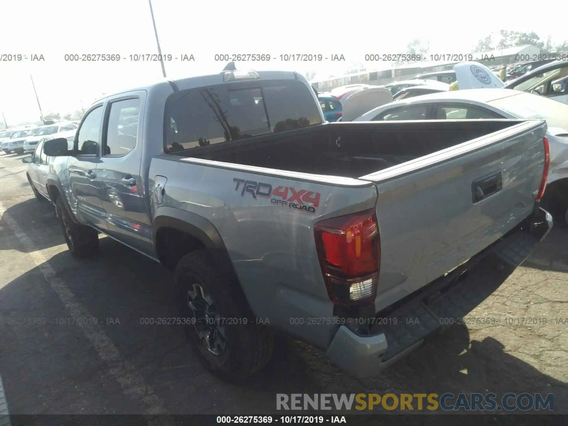 3 Photograph of a damaged car 3TMCZ5AN5KM207672 TOYOTA TACOMA 2019