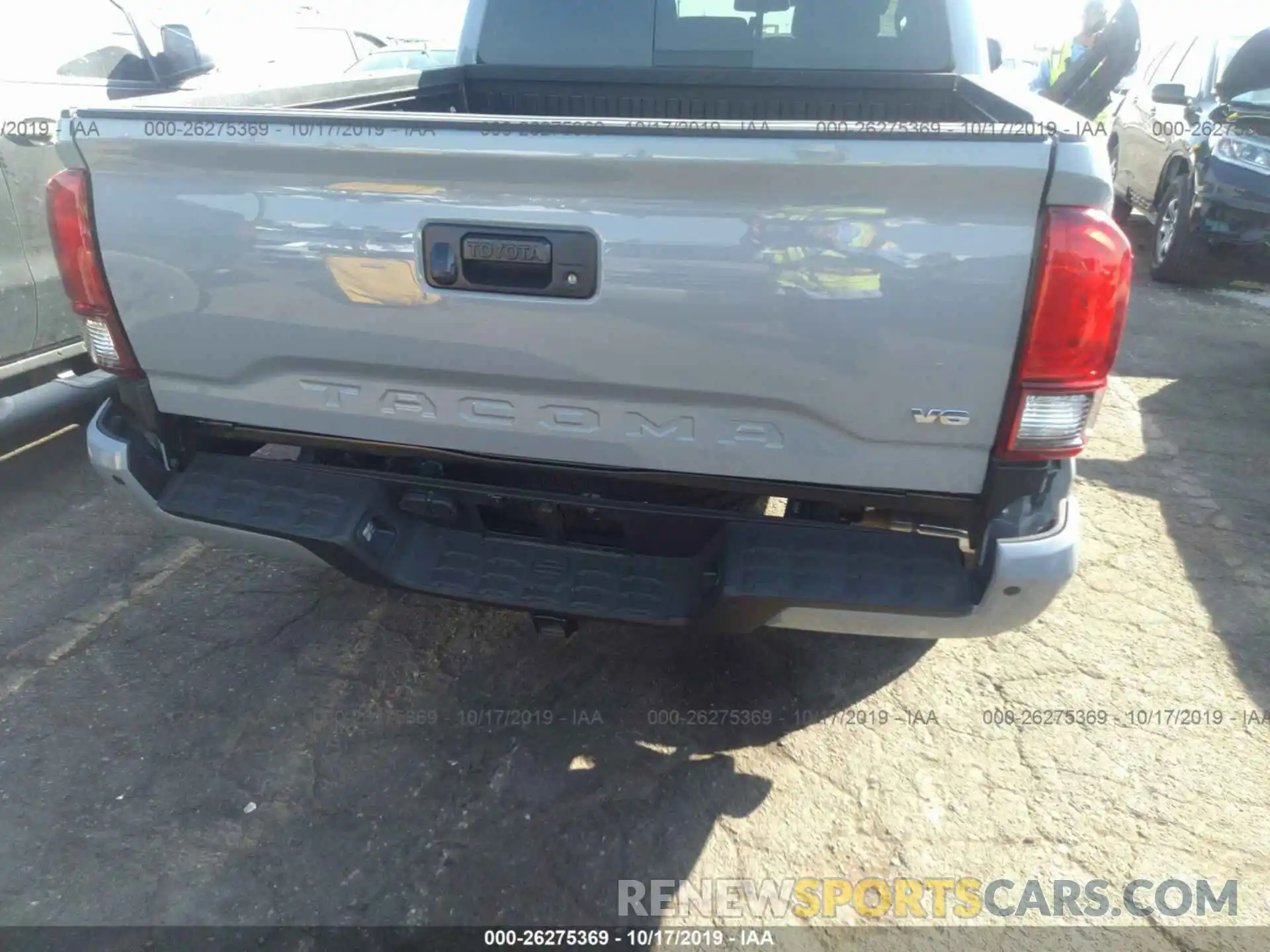 6 Photograph of a damaged car 3TMCZ5AN5KM207672 TOYOTA TACOMA 2019