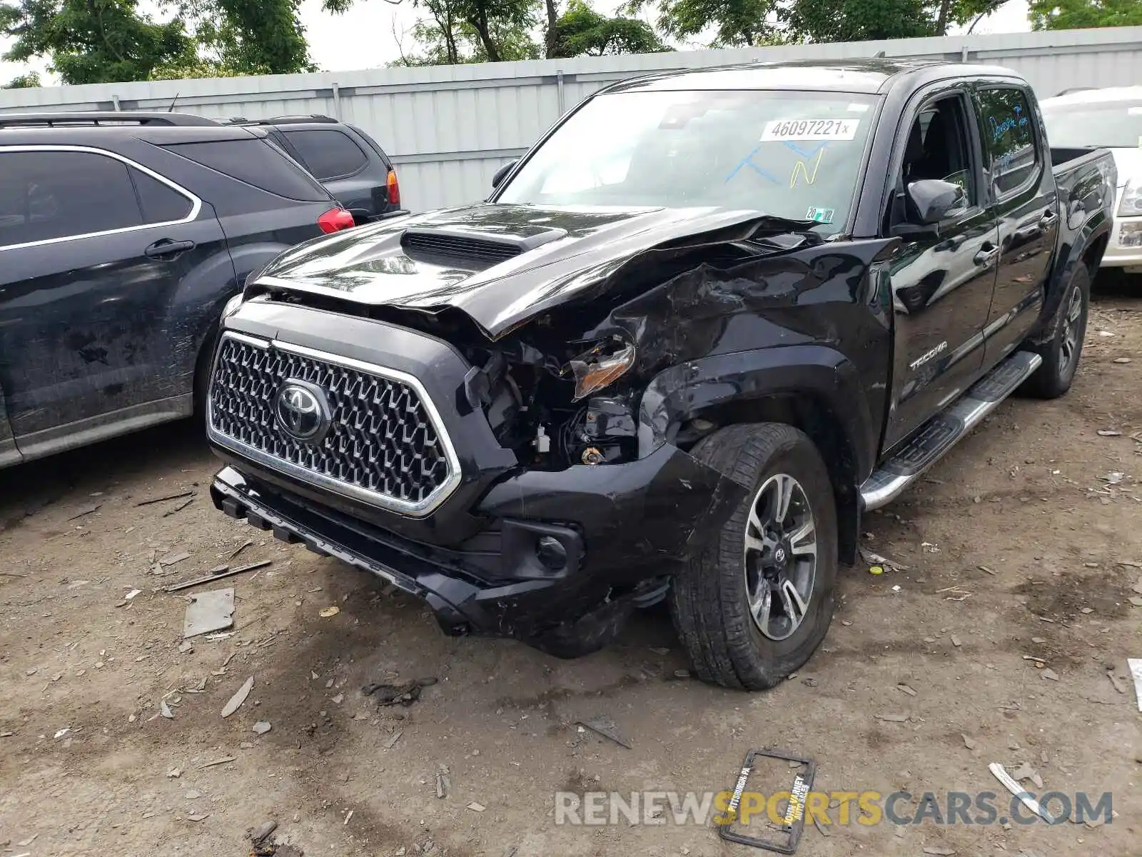 9 Photograph of a damaged car 3TMCZ5AN5KM209745 TOYOTA TACOMA 2019