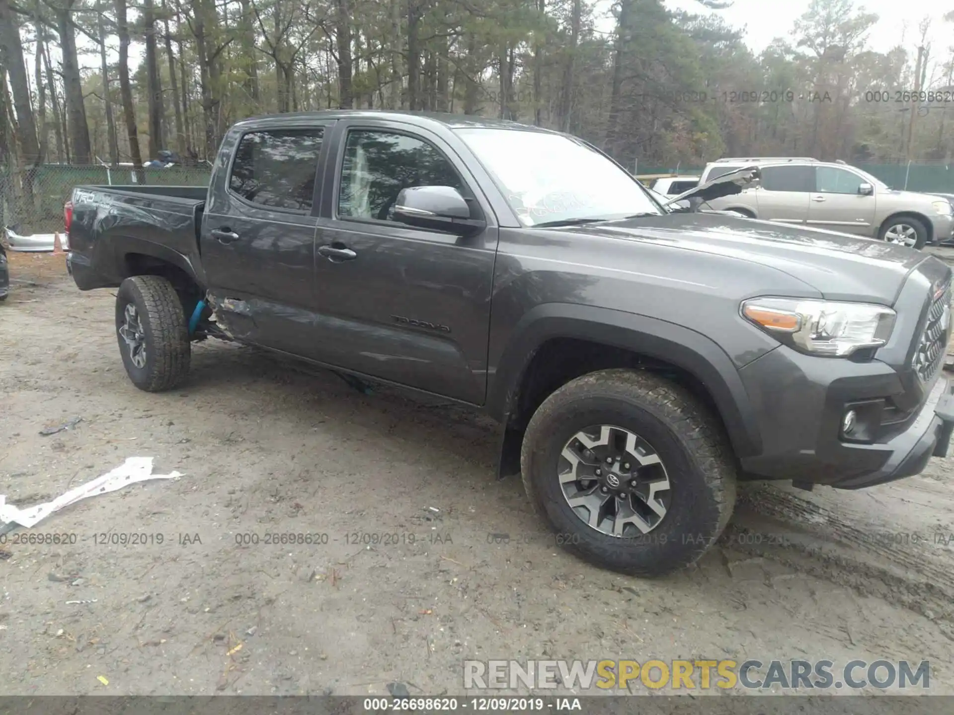 1 Photograph of a damaged car 3TMCZ5AN5KM212449 TOYOTA TACOMA 2019