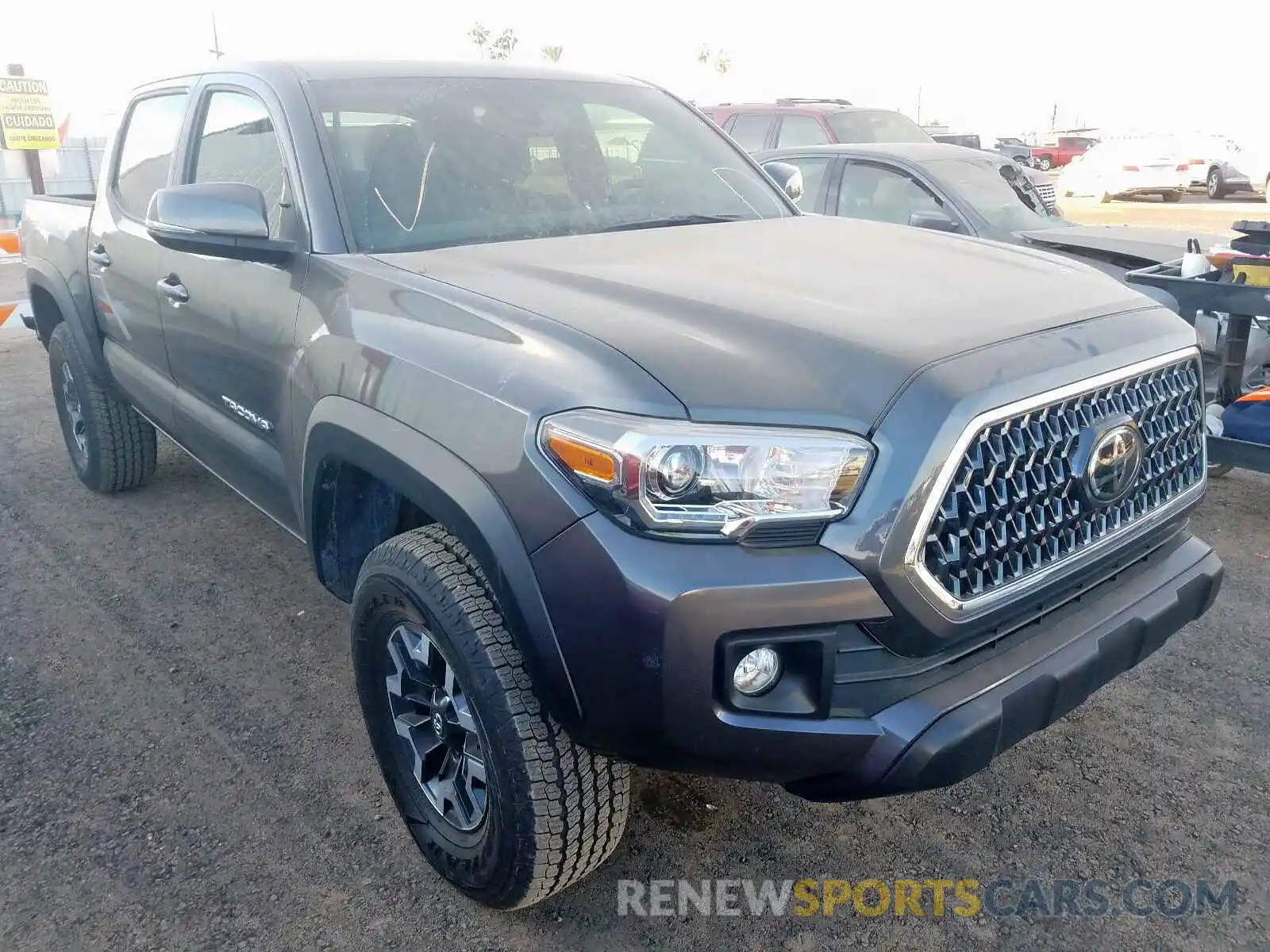 1 Photograph of a damaged car 3TMCZ5AN5KM214279 TOYOTA TACOMA 2019