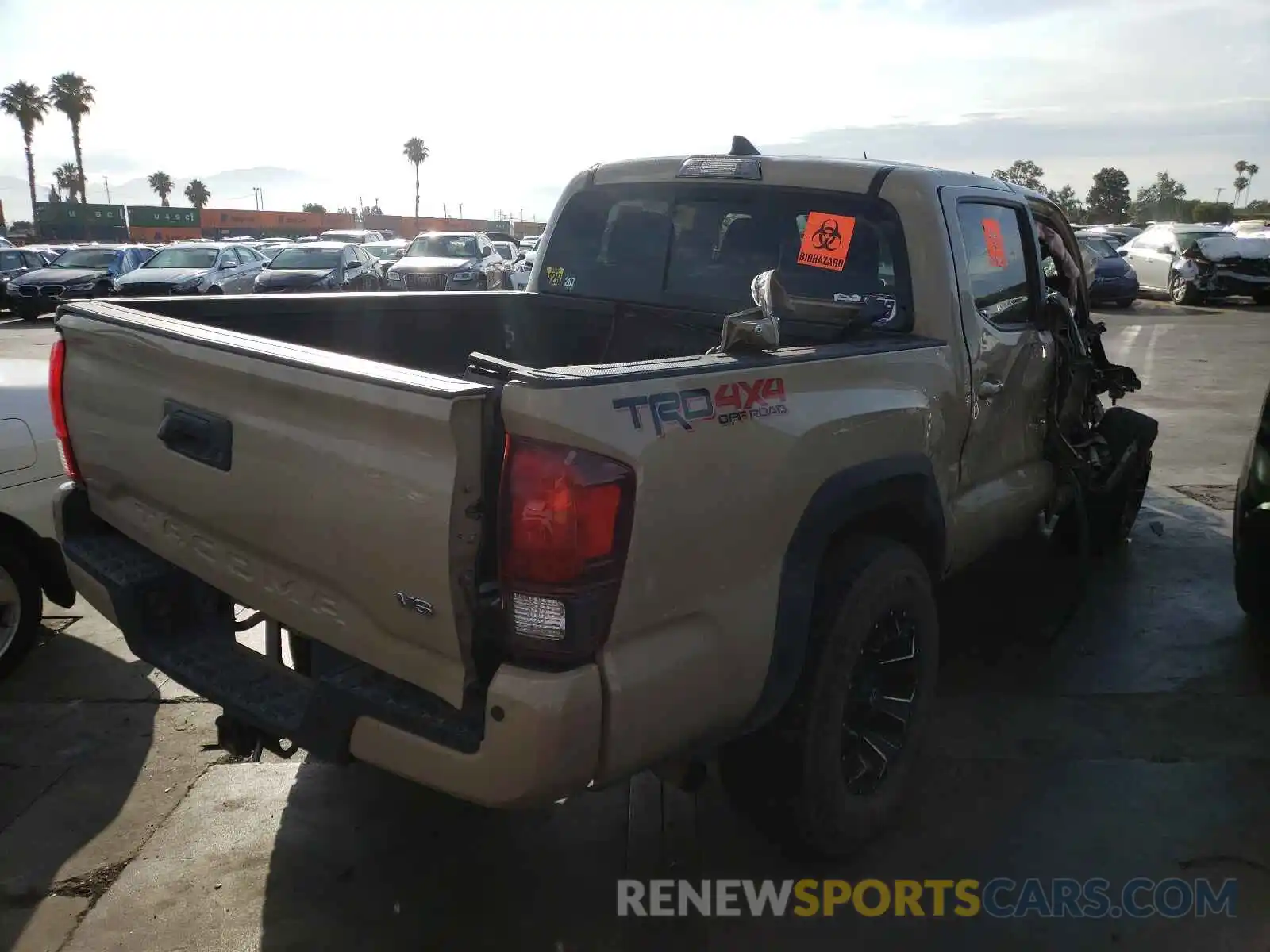 4 Photograph of a damaged car 3TMCZ5AN5KM217893 TOYOTA TACOMA 2019