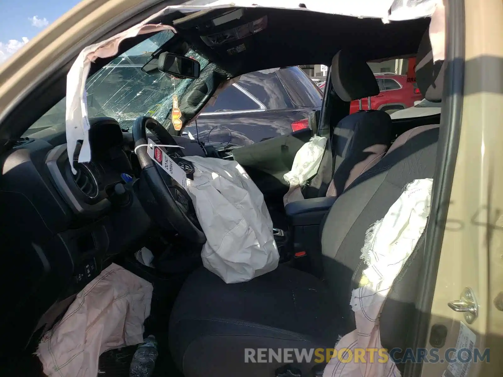 5 Photograph of a damaged car 3TMCZ5AN5KM217893 TOYOTA TACOMA 2019