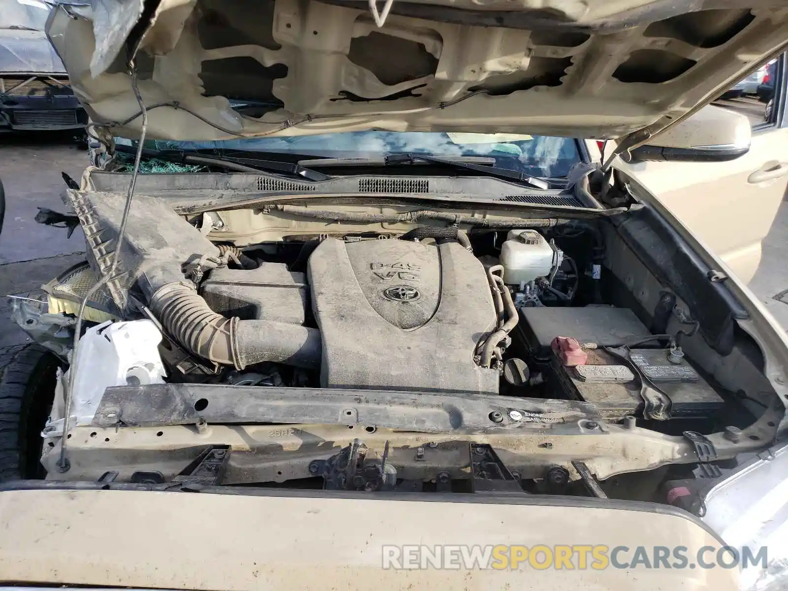 7 Photograph of a damaged car 3TMCZ5AN5KM217893 TOYOTA TACOMA 2019