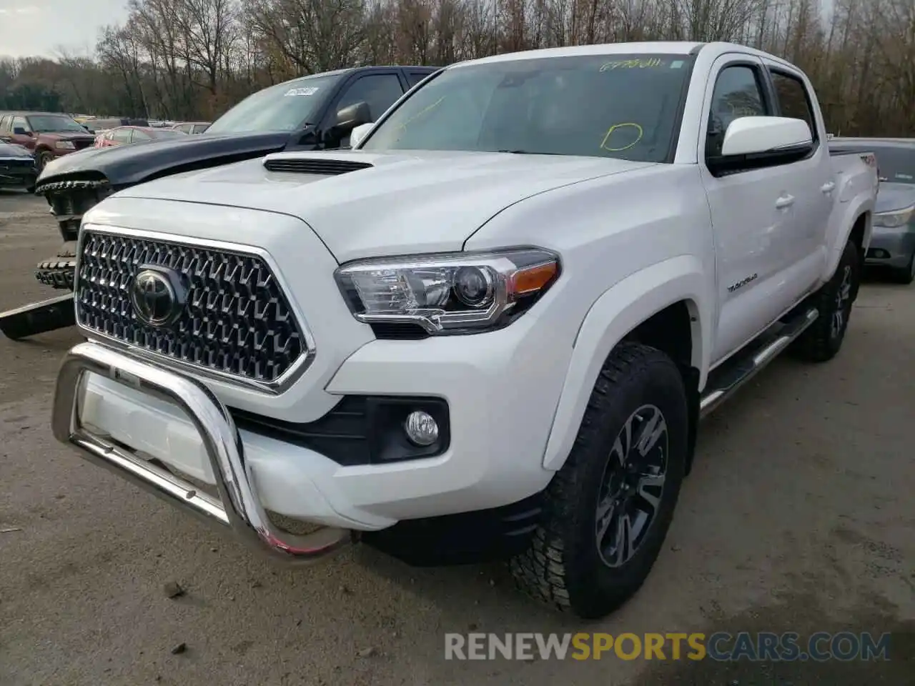 2 Photograph of a damaged car 3TMCZ5AN5KM221314 TOYOTA TACOMA 2019