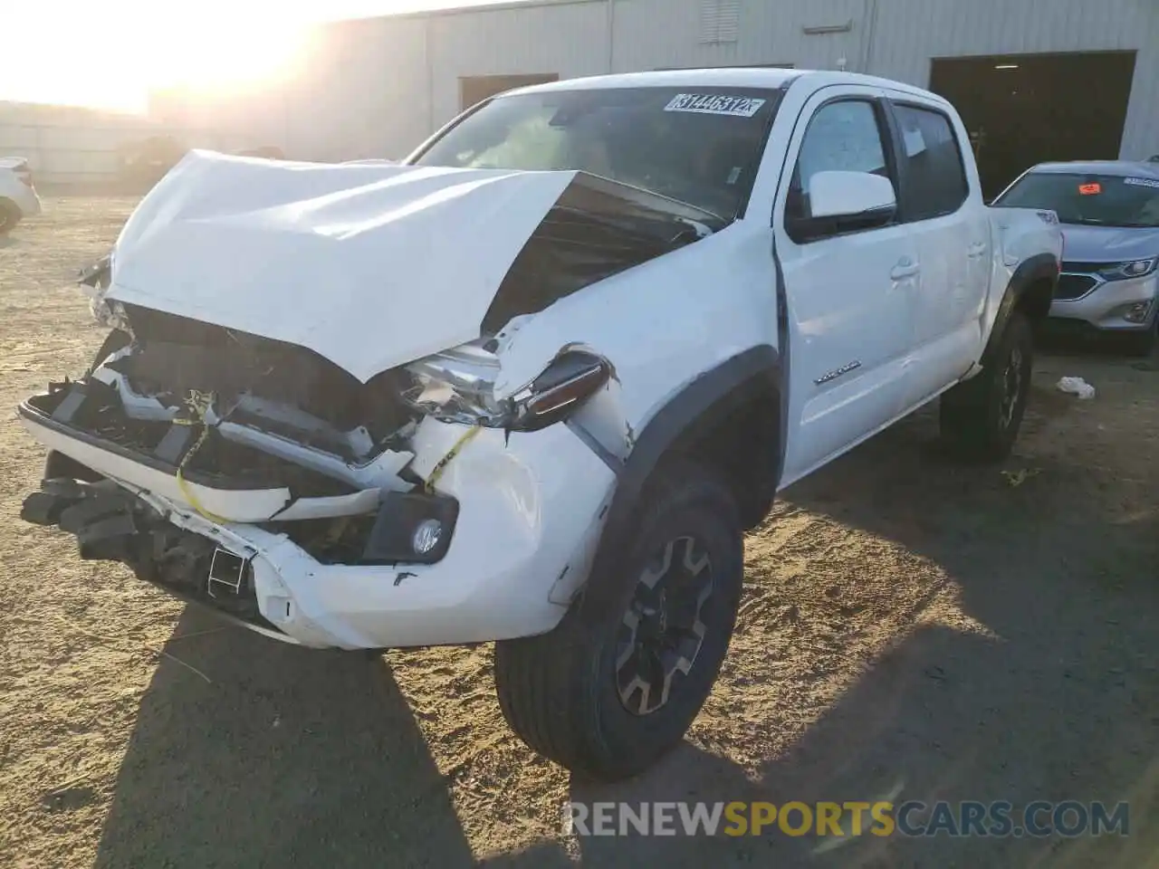 2 Photograph of a damaged car 3TMCZ5AN5KM222494 TOYOTA TACOMA 2019