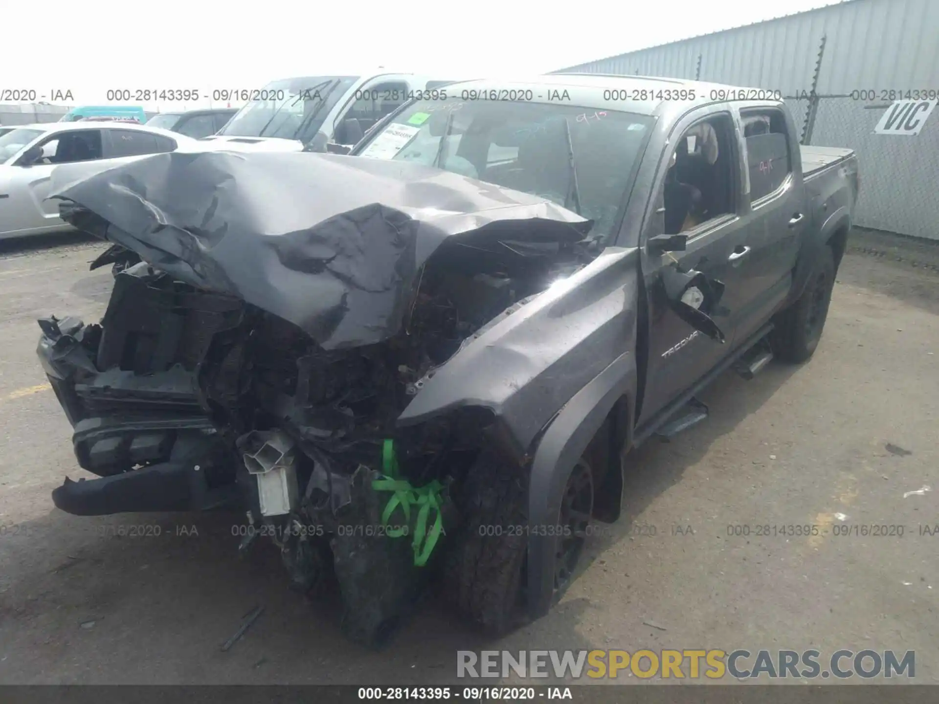 6 Photograph of a damaged car 3TMCZ5AN5KM222785 TOYOTA TACOMA 2019