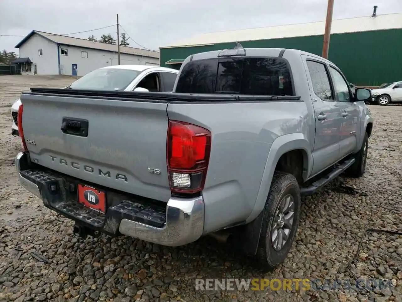 4 Photograph of a damaged car 3TMCZ5AN5KM226318 TOYOTA TACOMA 2019