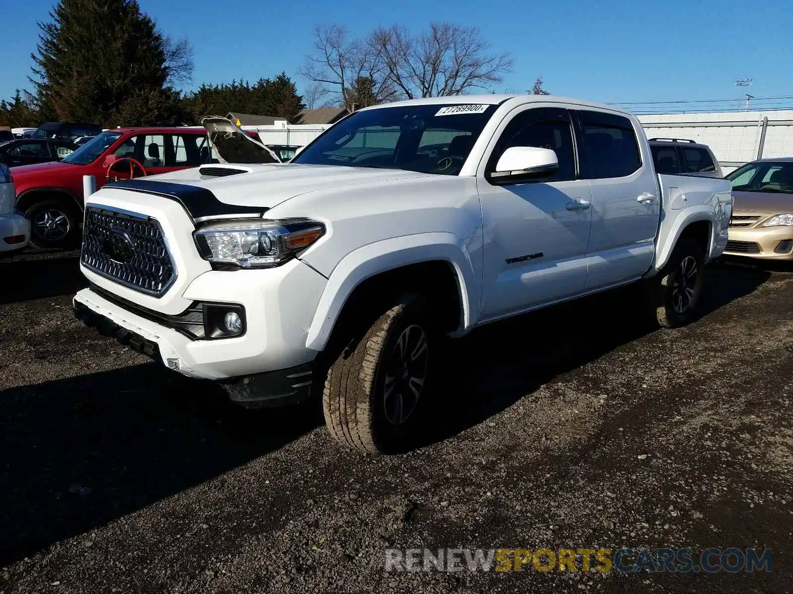 2 Photograph of a damaged car 3TMCZ5AN5KM230949 TOYOTA TACOMA 2019