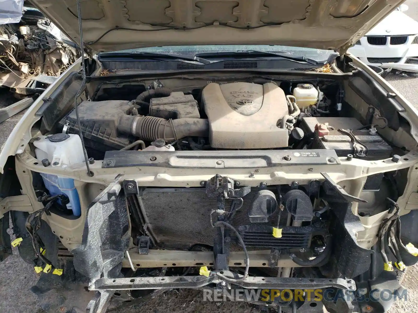 7 Photograph of a damaged car 3TMCZ5AN5KM232815 TOYOTA TACOMA 2019