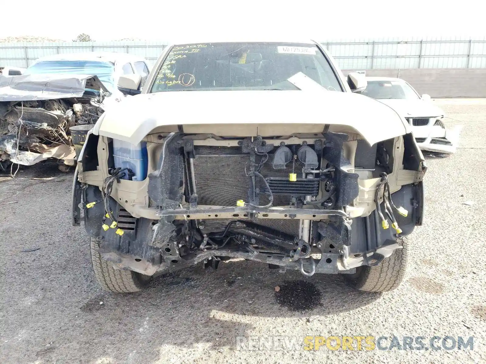 9 Photograph of a damaged car 3TMCZ5AN5KM232815 TOYOTA TACOMA 2019