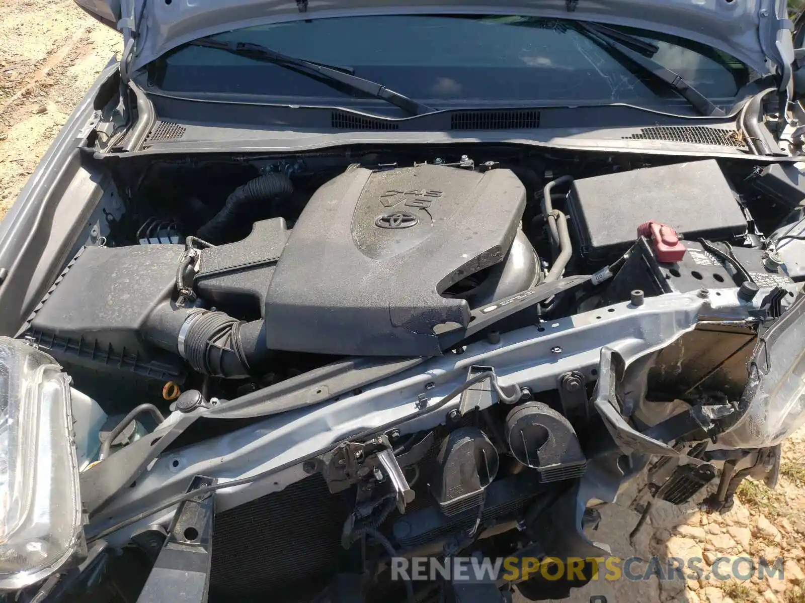 7 Photograph of a damaged car 3TMCZ5AN5KM234015 TOYOTA TACOMA 2019