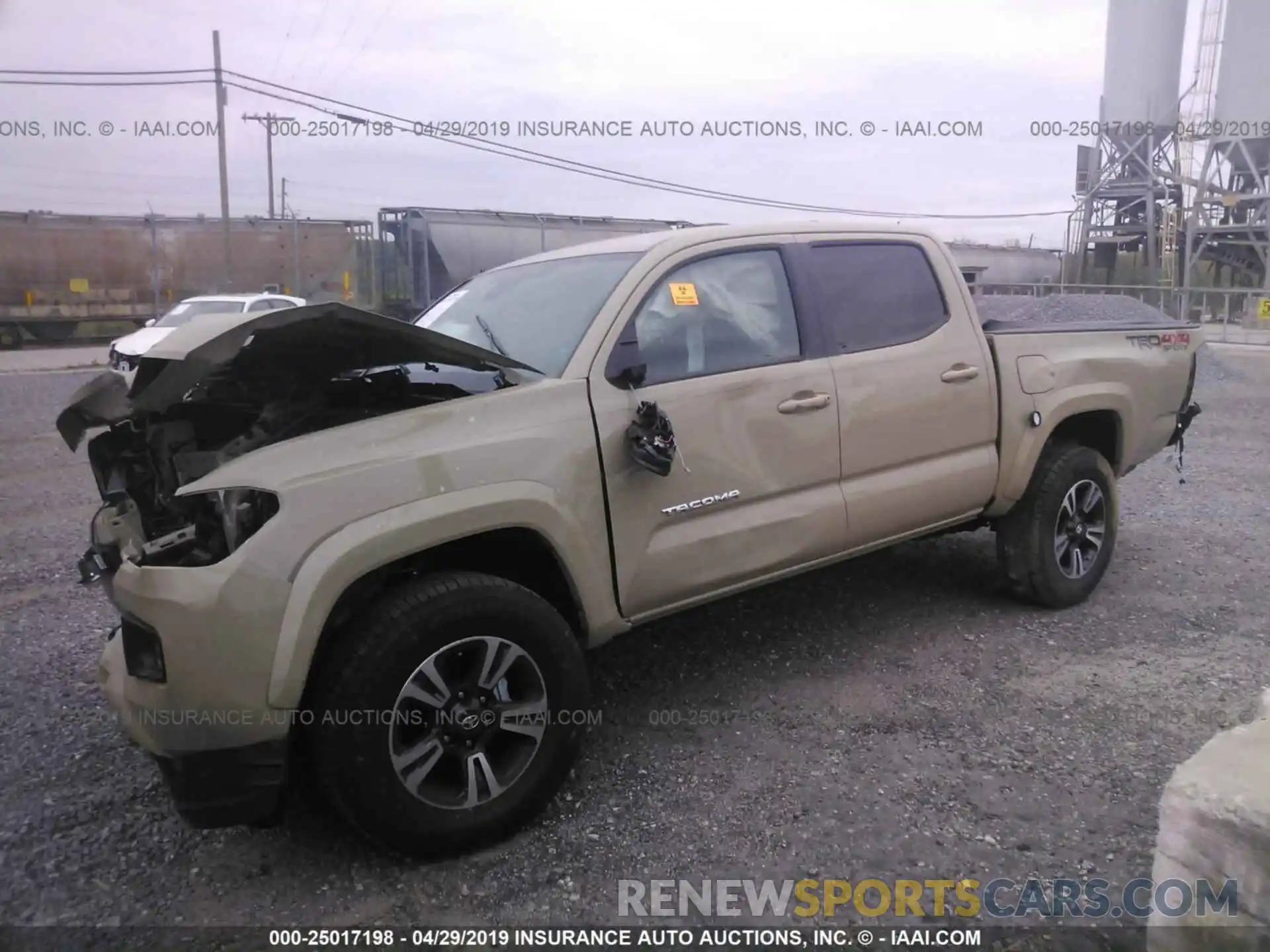 2 Photograph of a damaged car 3TMCZ5AN5KM235276 TOYOTA TACOMA 2019