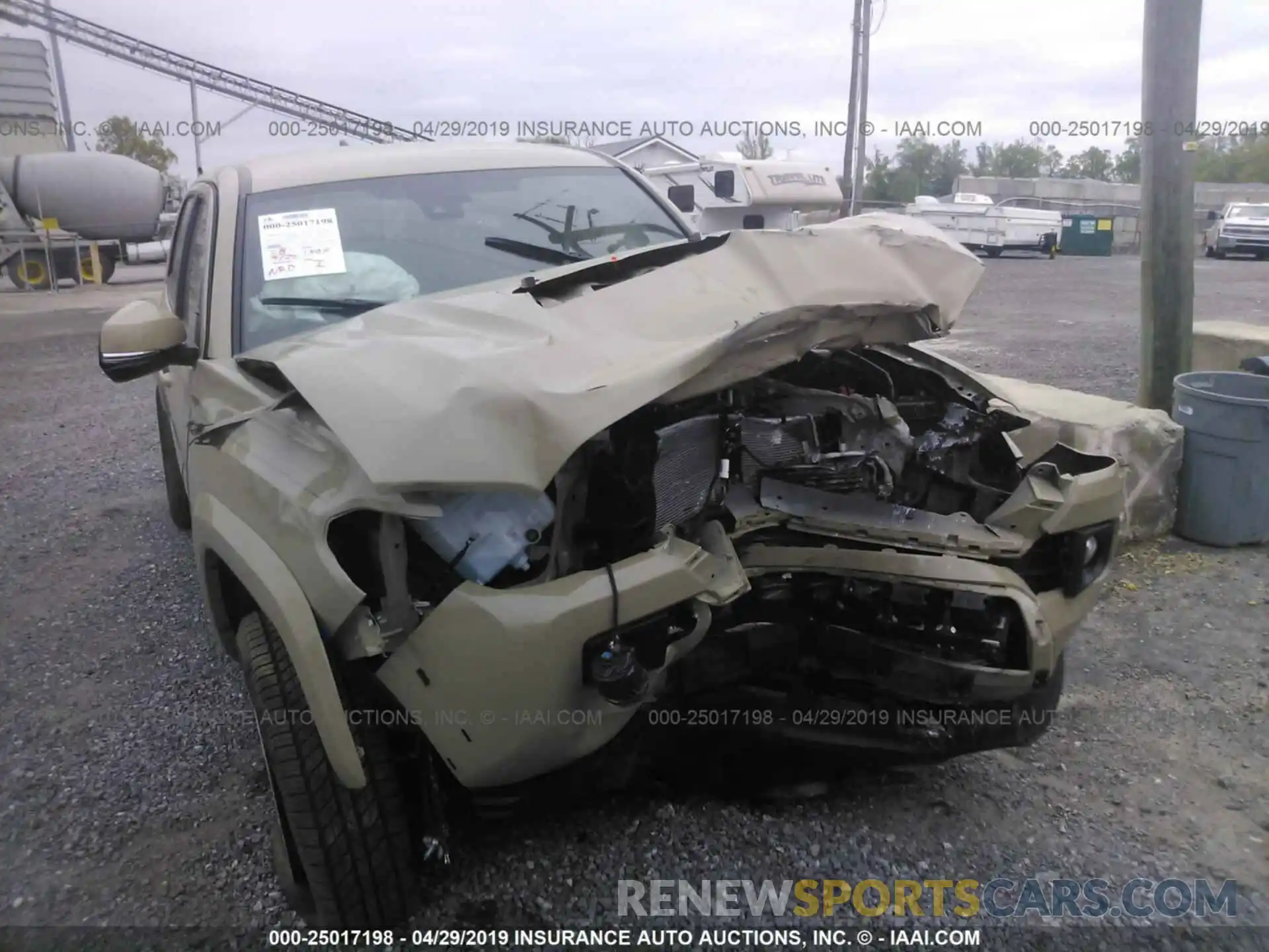 6 Photograph of a damaged car 3TMCZ5AN5KM235276 TOYOTA TACOMA 2019