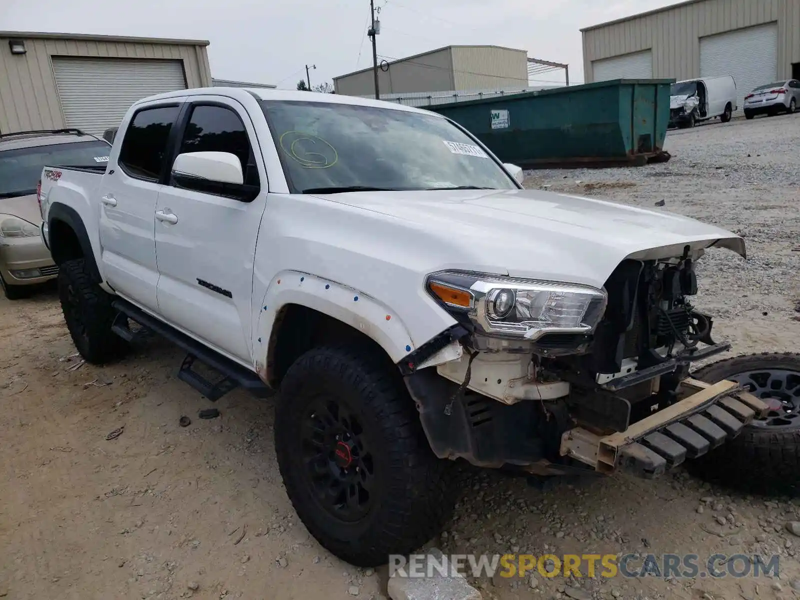 1 Фотография поврежденного автомобиля 3TMCZ5AN5KM236413 TOYOTA TACOMA 2019