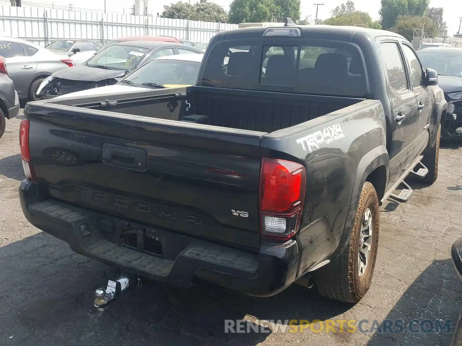 4 Photograph of a damaged car 3TMCZ5AN5KM236525 TOYOTA TACOMA 2019