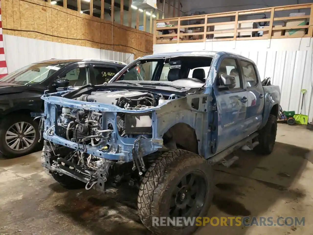 2 Photograph of a damaged car 3TMCZ5AN5KM237982 TOYOTA TACOMA 2019