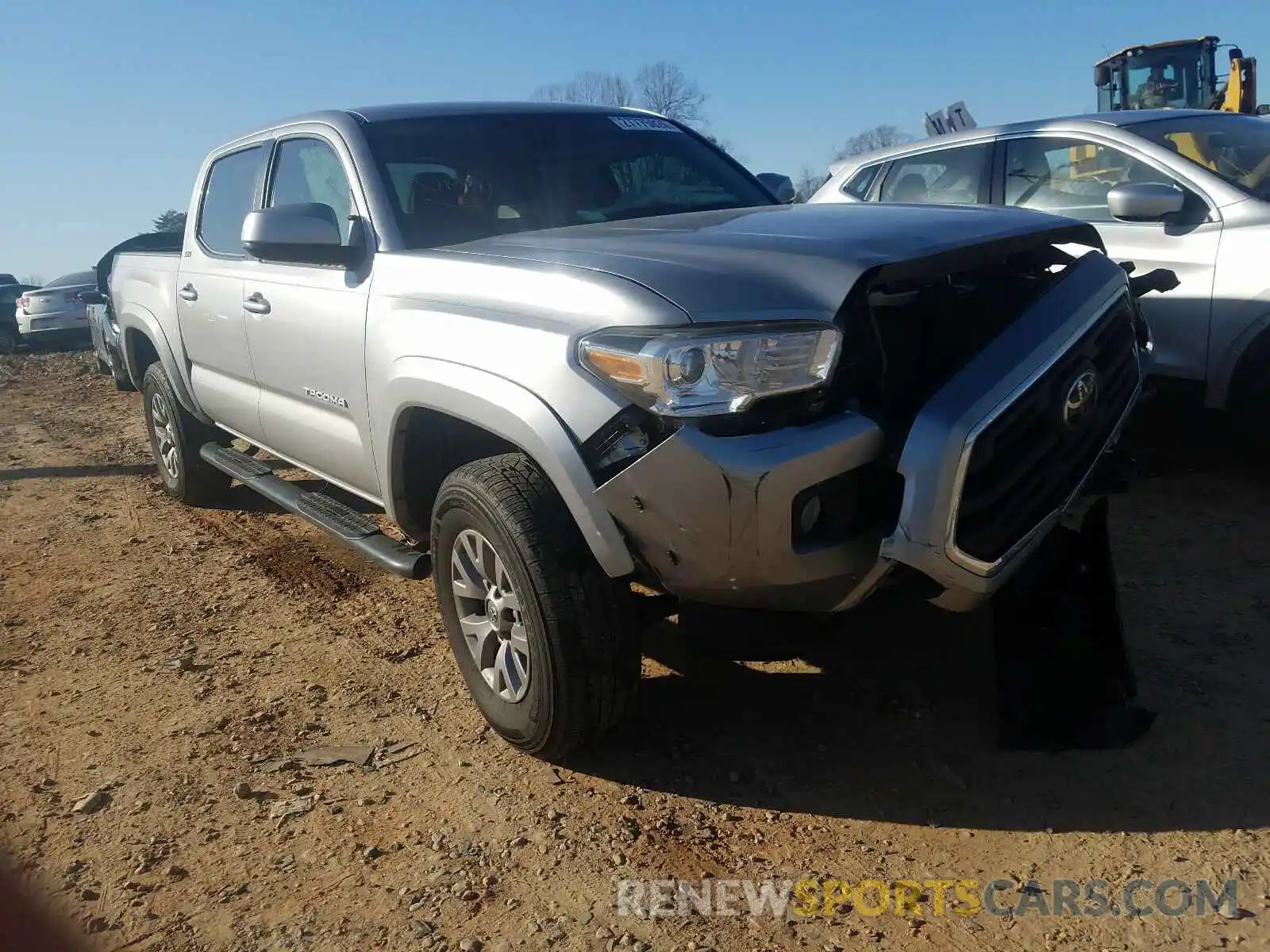 1 Photograph of a damaged car 3TMCZ5AN5KM238081 TOYOTA TACOMA 2019