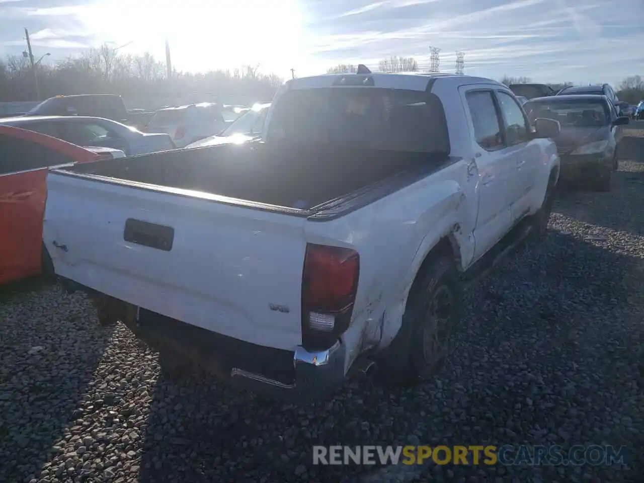 4 Photograph of a damaged car 3TMCZ5AN5KM241790 TOYOTA TACOMA 2019