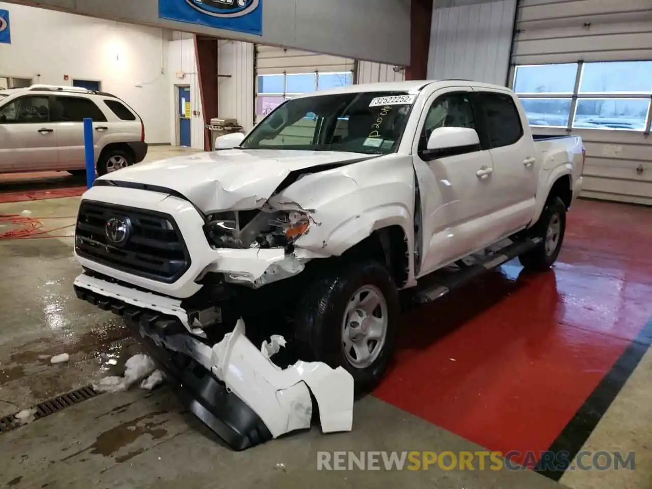 2 Photograph of a damaged car 3TMCZ5AN5KM242549 TOYOTA TACOMA 2019