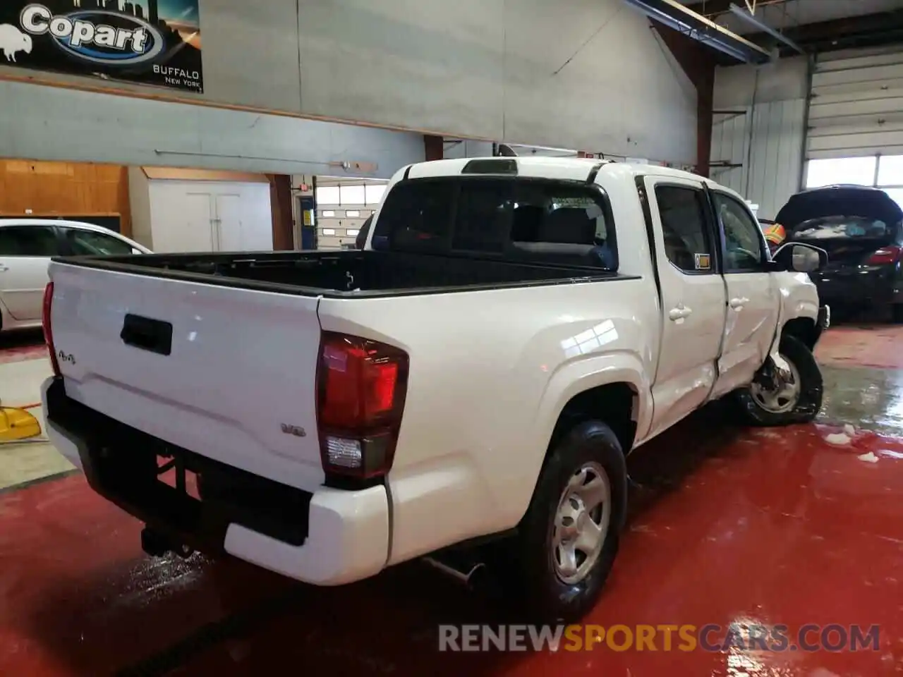 4 Photograph of a damaged car 3TMCZ5AN5KM242549 TOYOTA TACOMA 2019