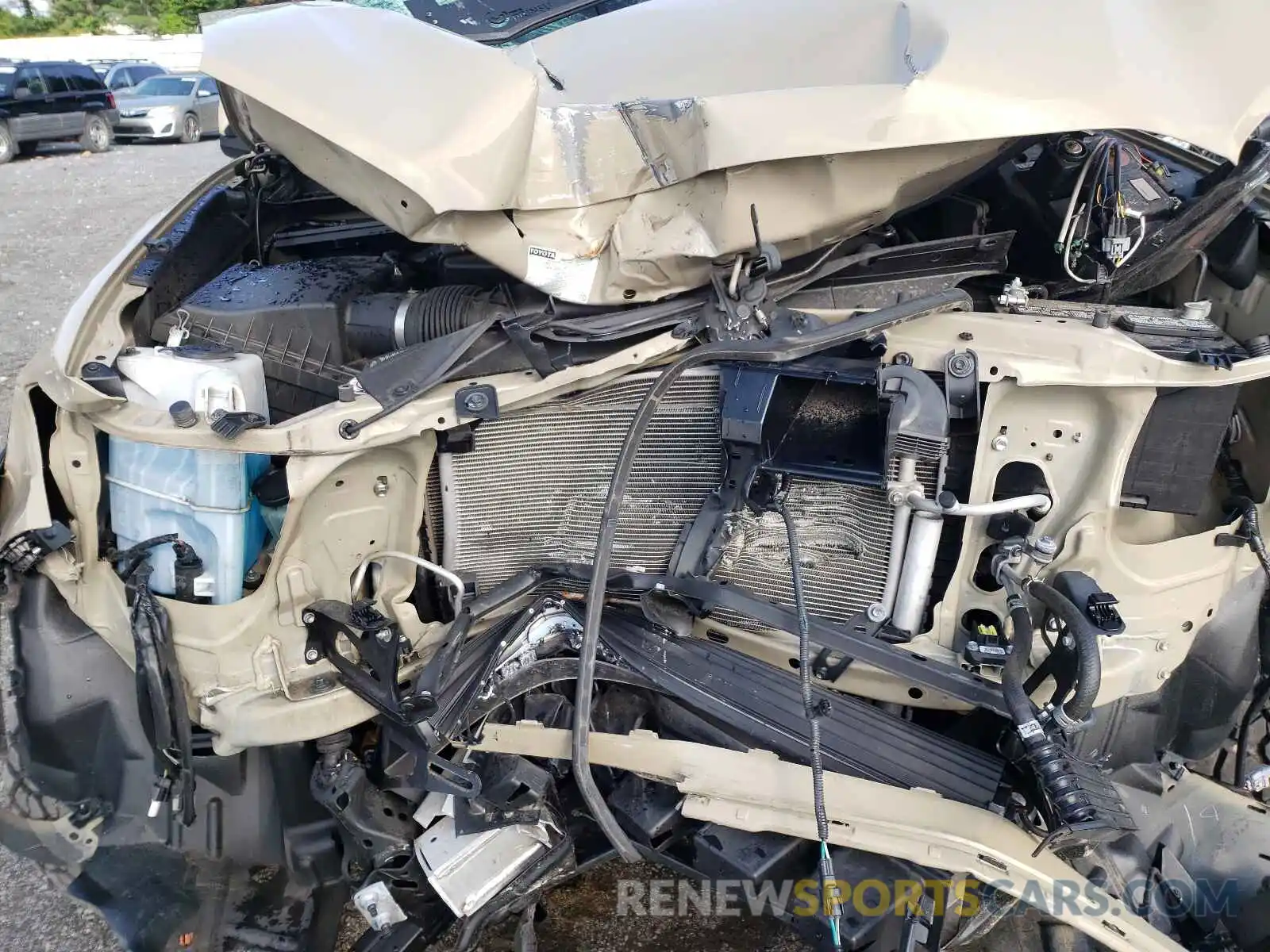 7 Photograph of a damaged car 3TMCZ5AN5KM242812 TOYOTA TACOMA 2019