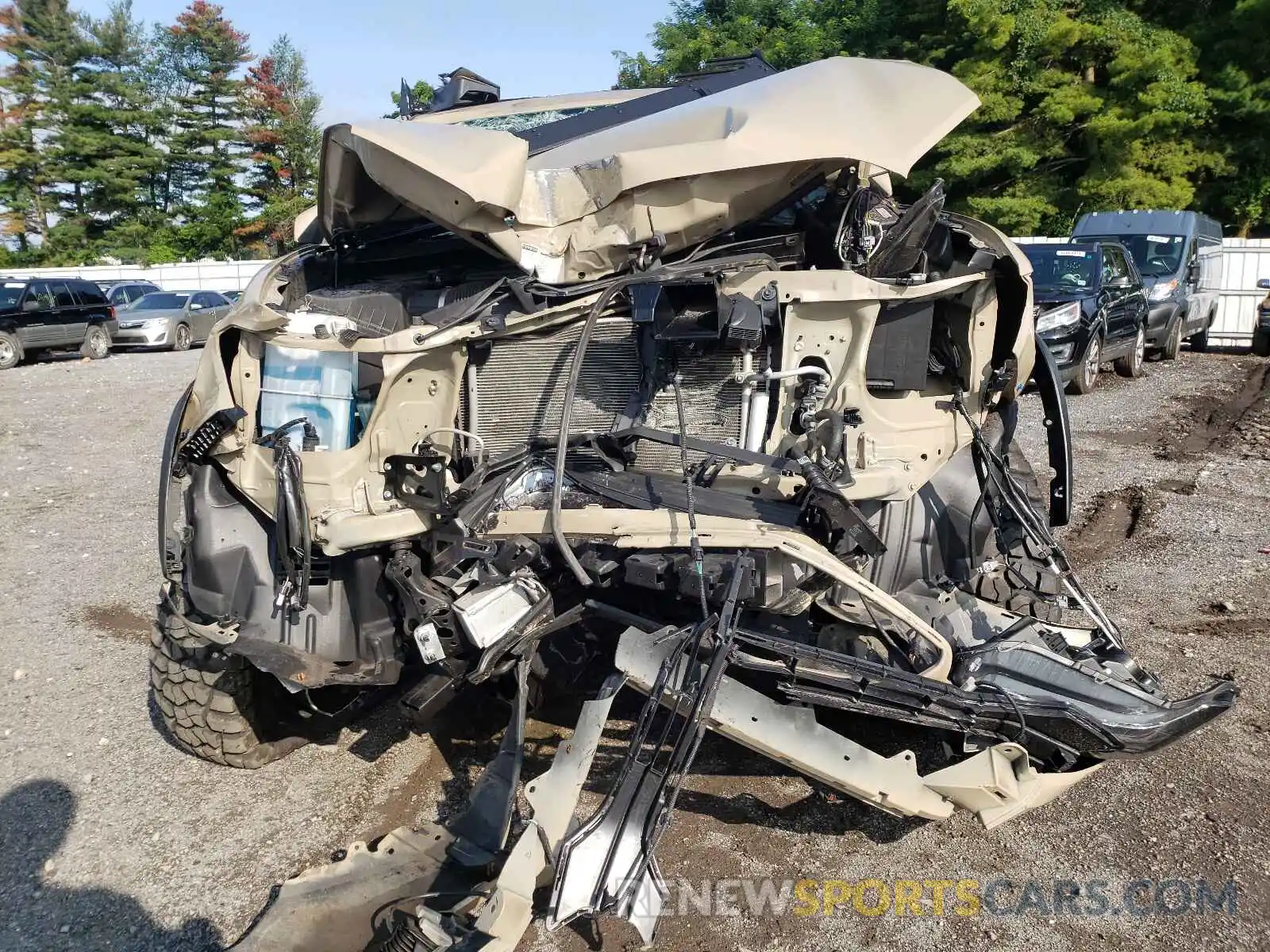 9 Photograph of a damaged car 3TMCZ5AN5KM242812 TOYOTA TACOMA 2019