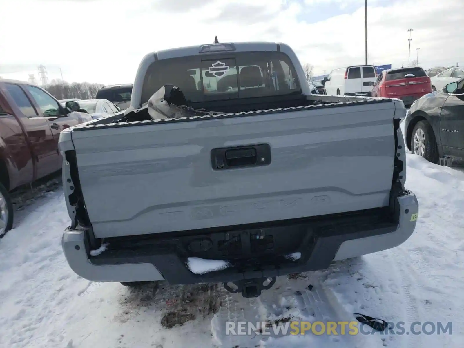 6 Photograph of a damaged car 3TMCZ5AN5KM242826 TOYOTA TACOMA 2019