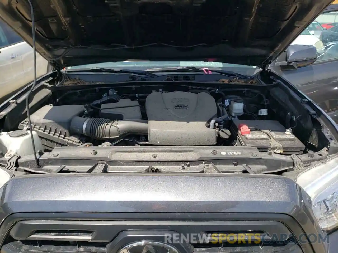 7 Photograph of a damaged car 3TMCZ5AN5KM244916 TOYOTA TACOMA 2019