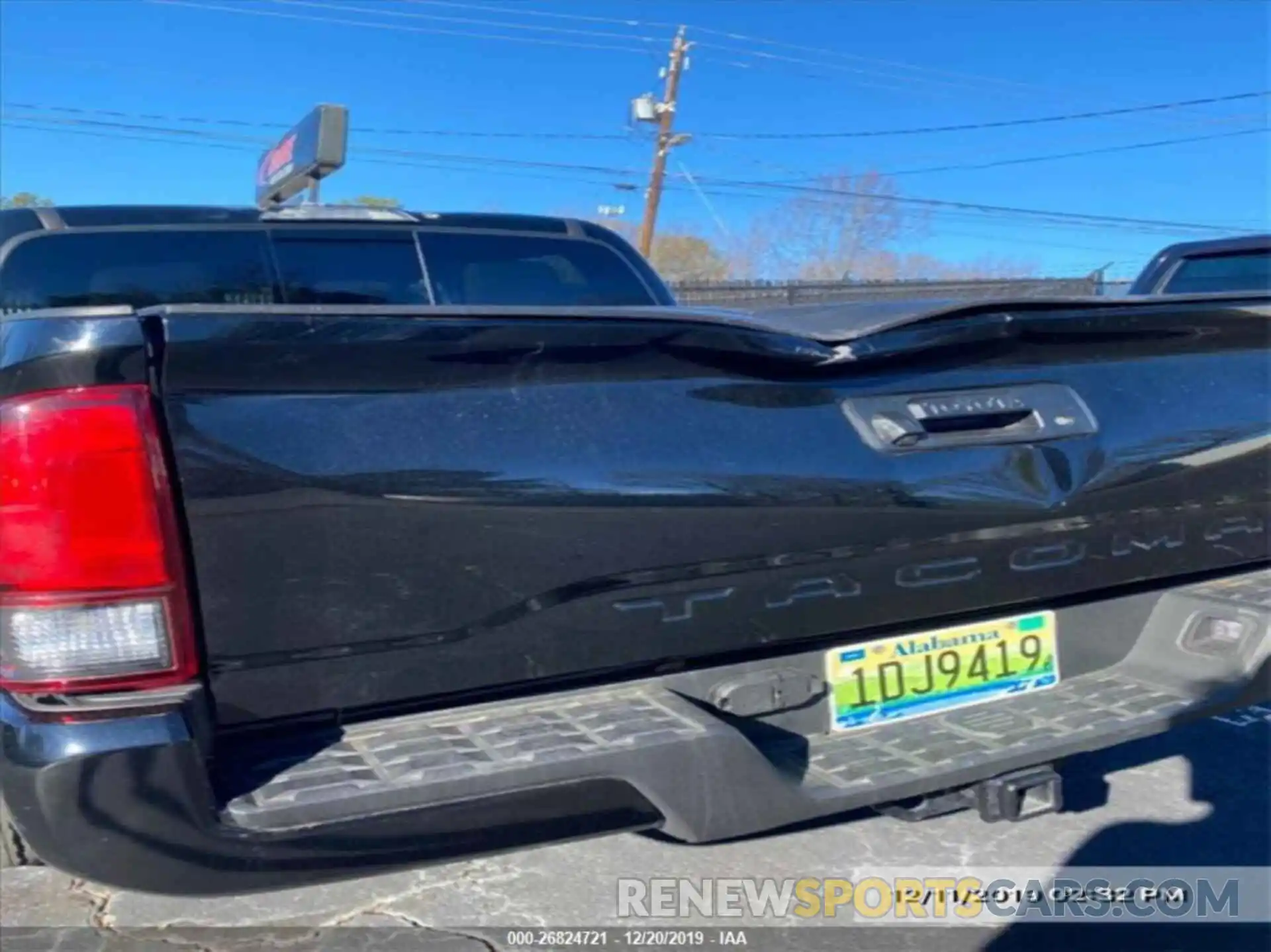 3 Photograph of a damaged car 3TMCZ5AN5KM248948 TOYOTA TACOMA 2019