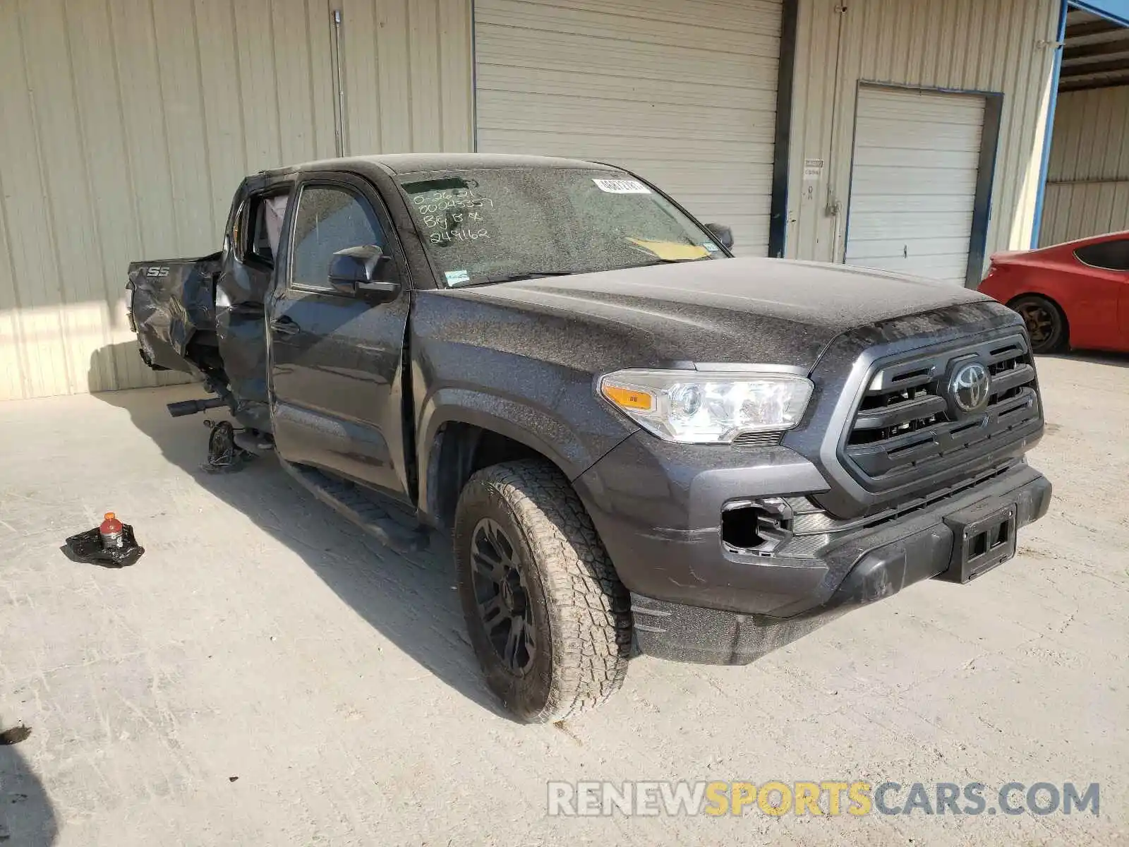 1 Photograph of a damaged car 3TMCZ5AN5KM249162 TOYOTA TACOMA 2019