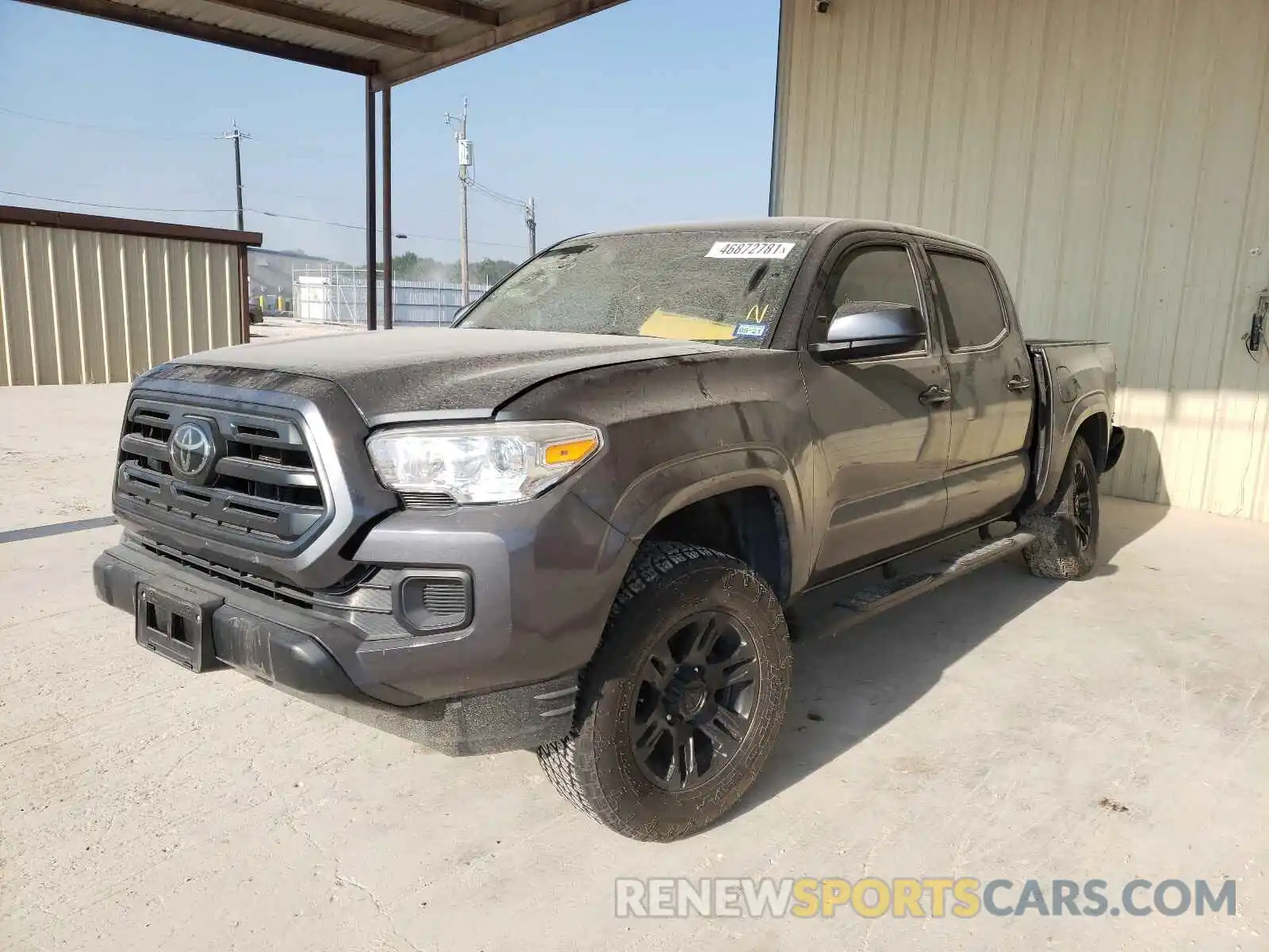 2 Photograph of a damaged car 3TMCZ5AN5KM249162 TOYOTA TACOMA 2019