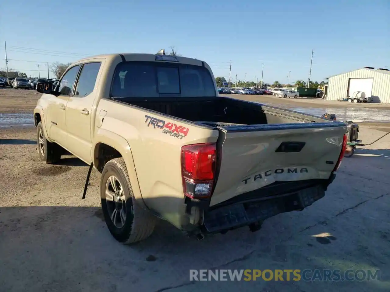 3 Photograph of a damaged car 3TMCZ5AN5KM251249 TOYOTA TACOMA 2019