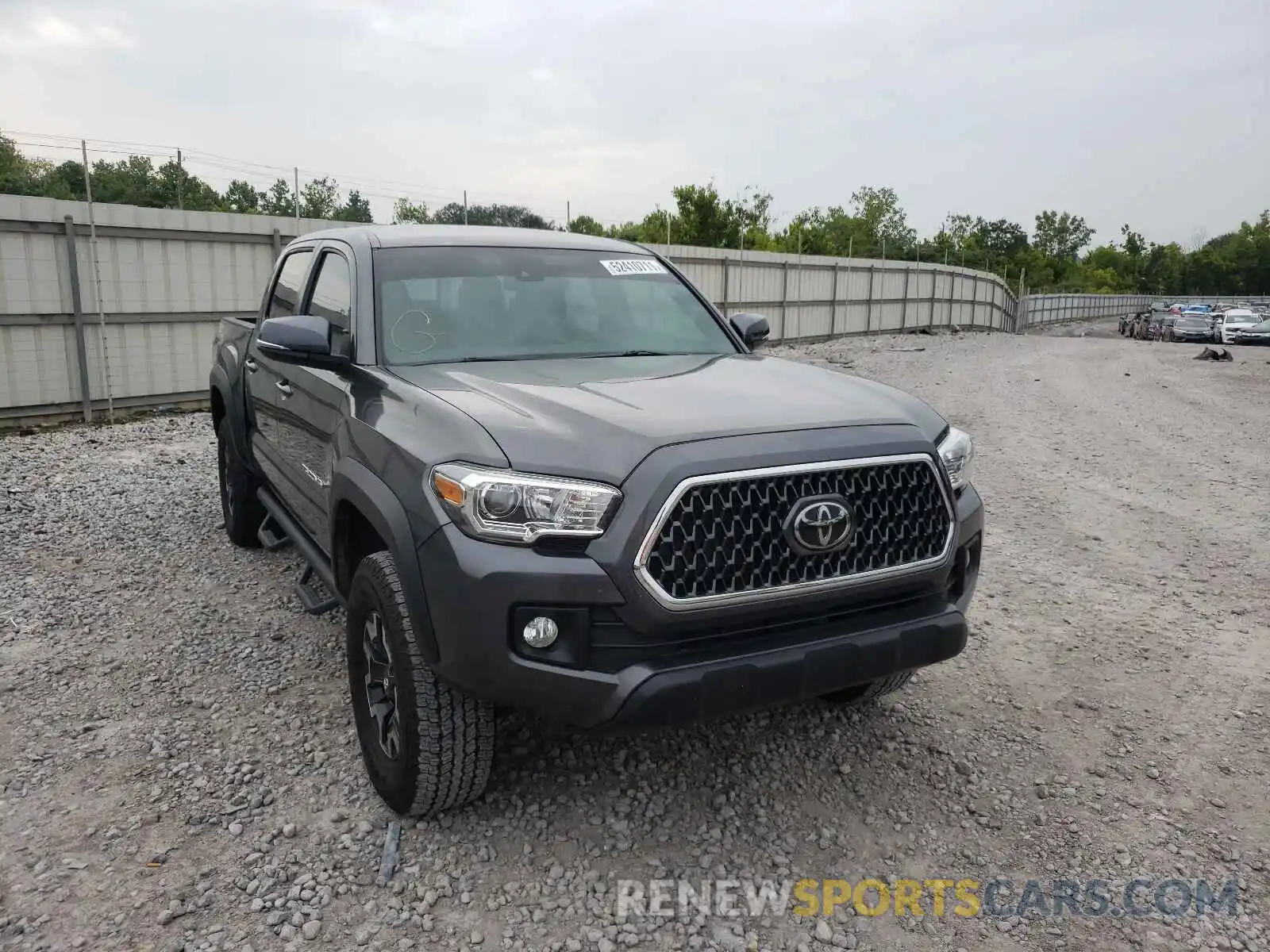 1 Photograph of a damaged car 3TMCZ5AN5KM251557 TOYOTA TACOMA 2019