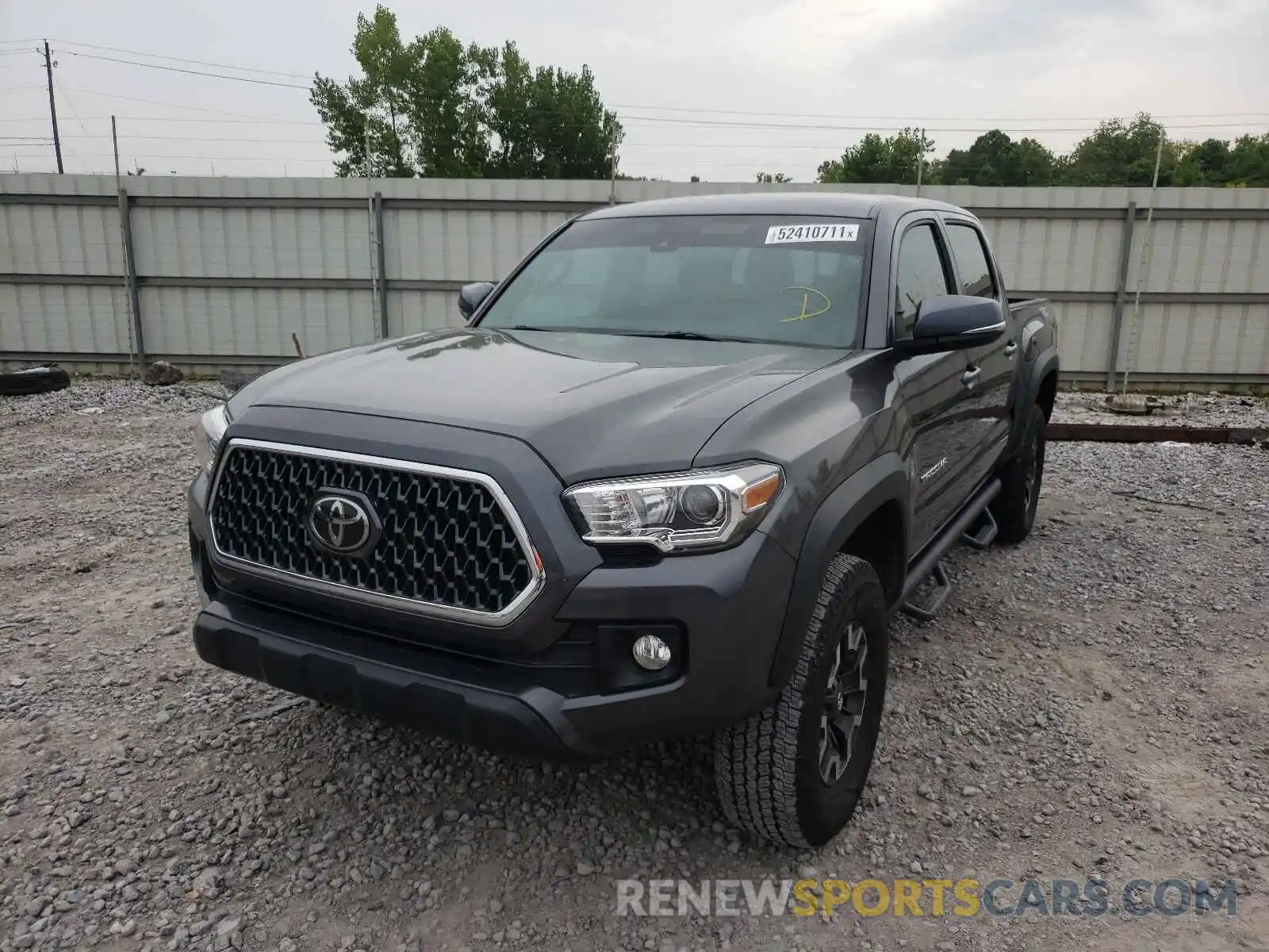 2 Photograph of a damaged car 3TMCZ5AN5KM251557 TOYOTA TACOMA 2019