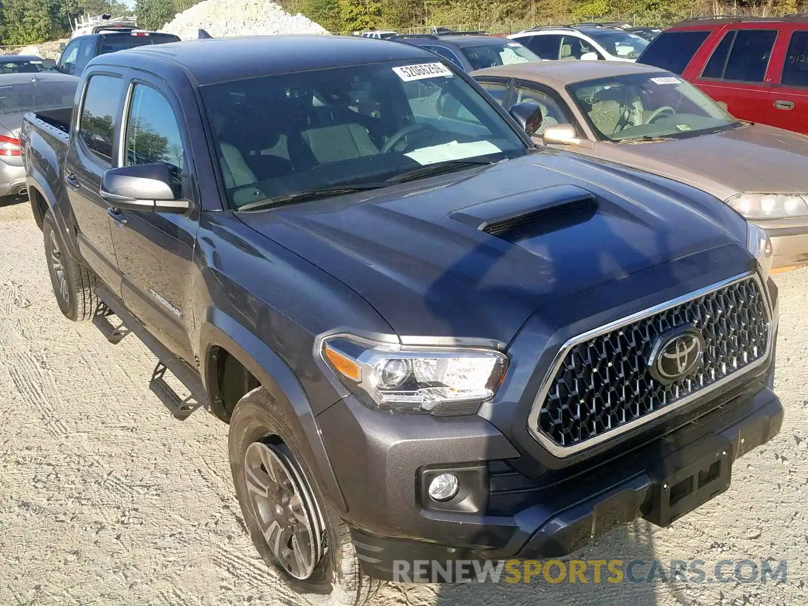 1 Photograph of a damaged car 3TMCZ5AN5KM252319 TOYOTA TACOMA 2019