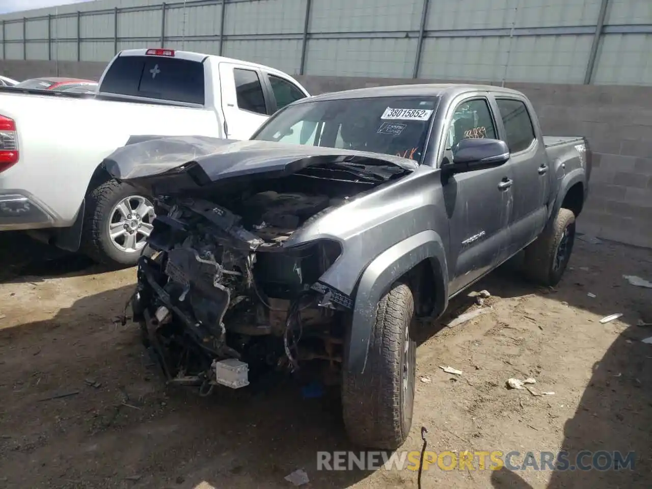 2 Photograph of a damaged car 3TMCZ5AN5KM261585 TOYOTA TACOMA 2019