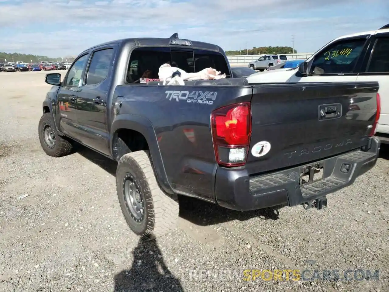 3 Photograph of a damaged car 3TMCZ5AN5KM262445 TOYOTA TACOMA 2019