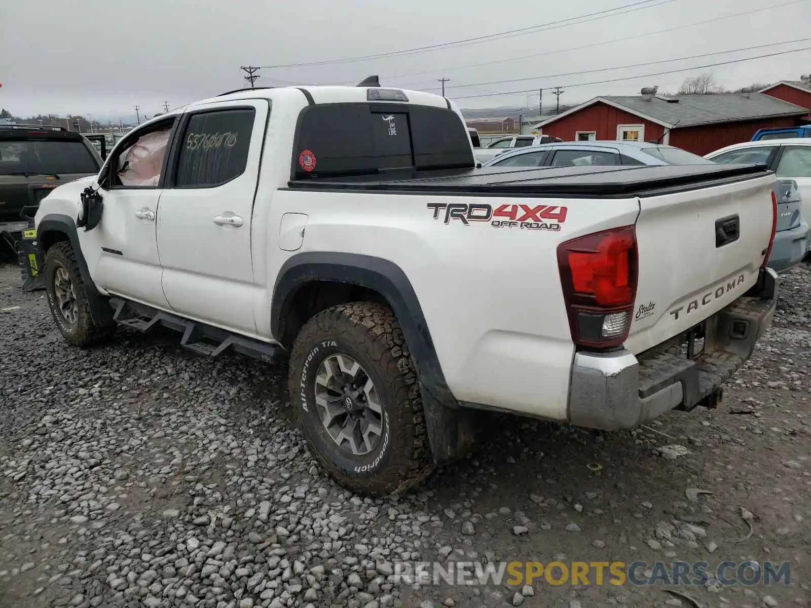 3 Photograph of a damaged car 3TMCZ5AN5KM262851 TOYOTA TACOMA 2019