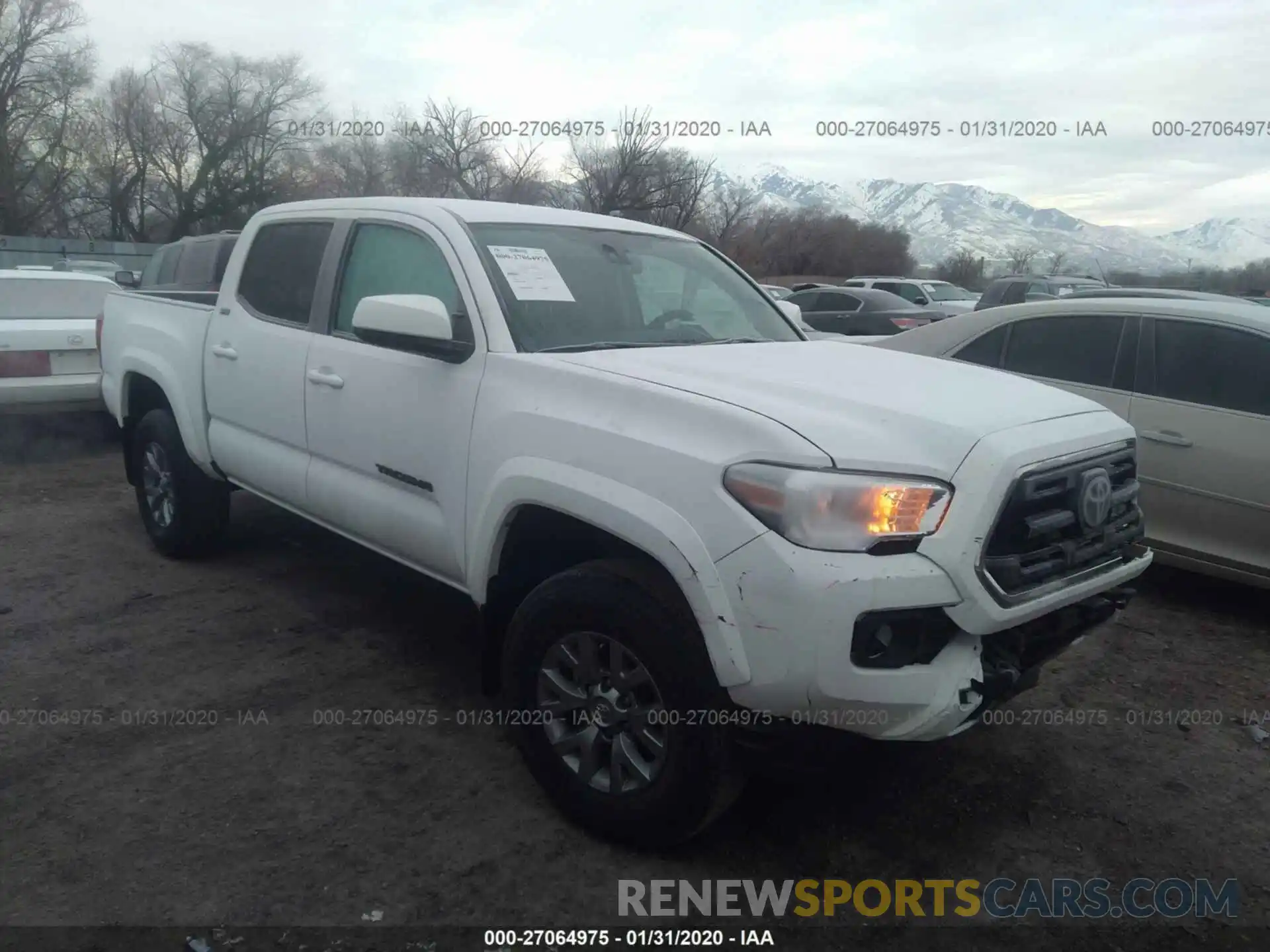 1 Photograph of a damaged car 3TMCZ5AN5KM265815 TOYOTA TACOMA 2019