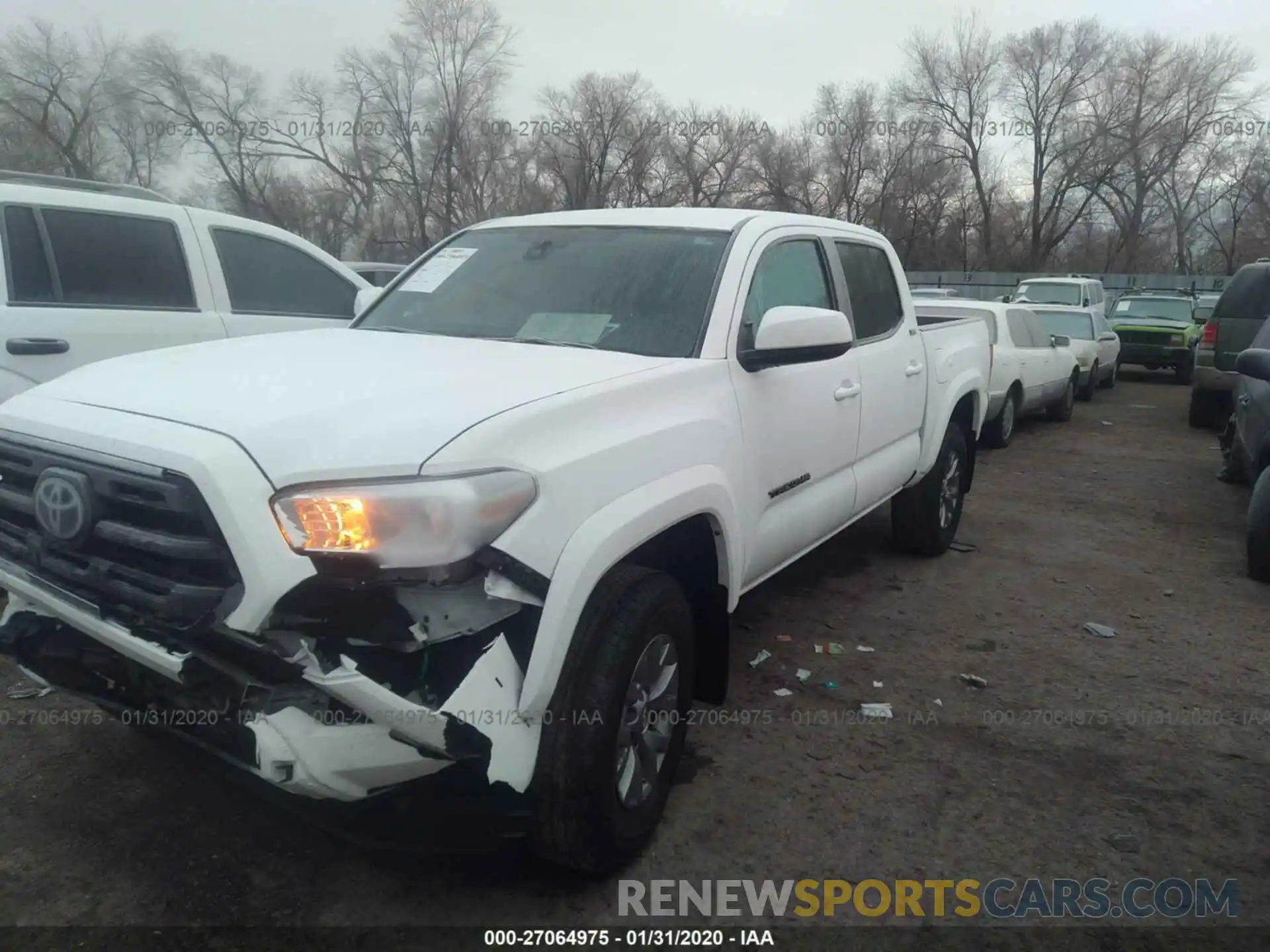 2 Photograph of a damaged car 3TMCZ5AN5KM265815 TOYOTA TACOMA 2019