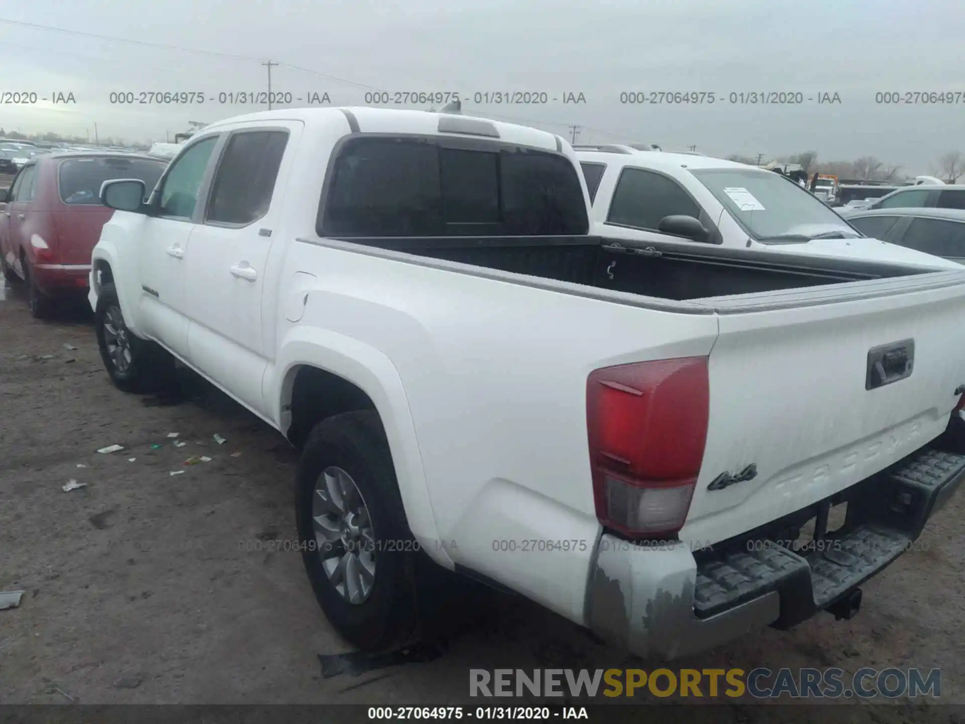 3 Photograph of a damaged car 3TMCZ5AN5KM265815 TOYOTA TACOMA 2019