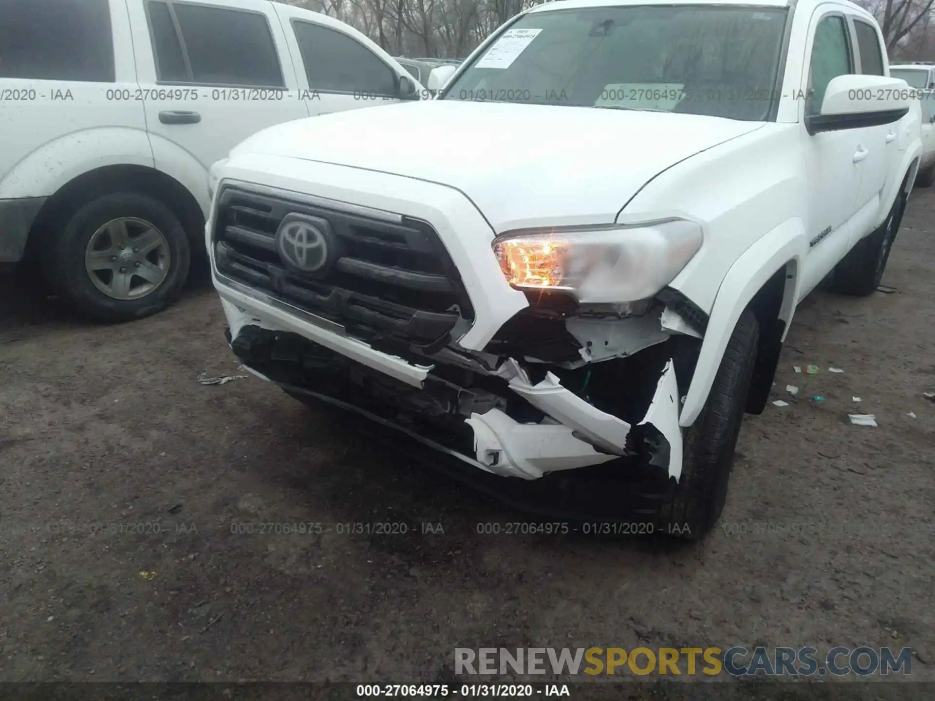 6 Photograph of a damaged car 3TMCZ5AN5KM265815 TOYOTA TACOMA 2019