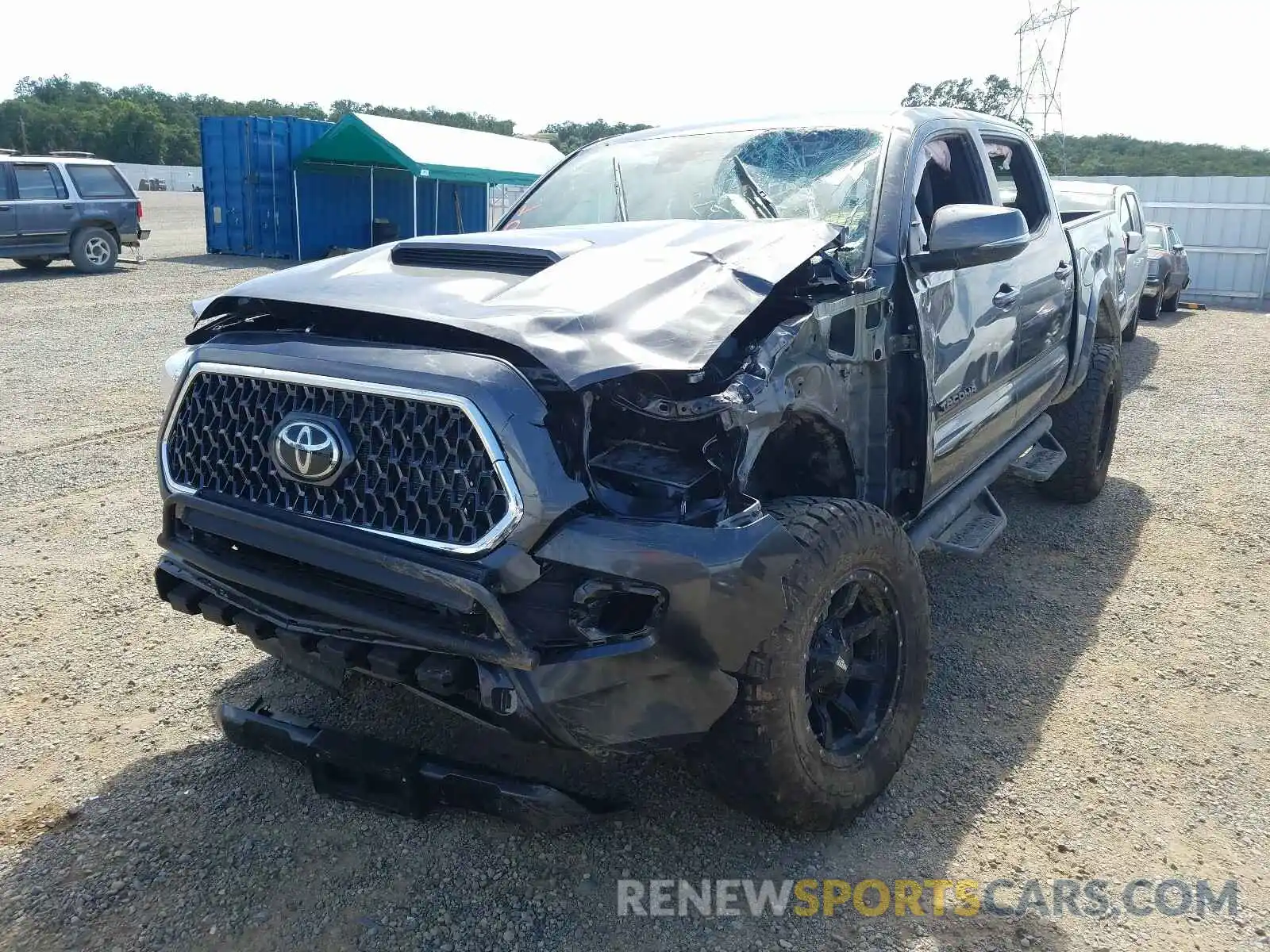 2 Photograph of a damaged car 3TMCZ5AN5KM266642 TOYOTA TACOMA 2019