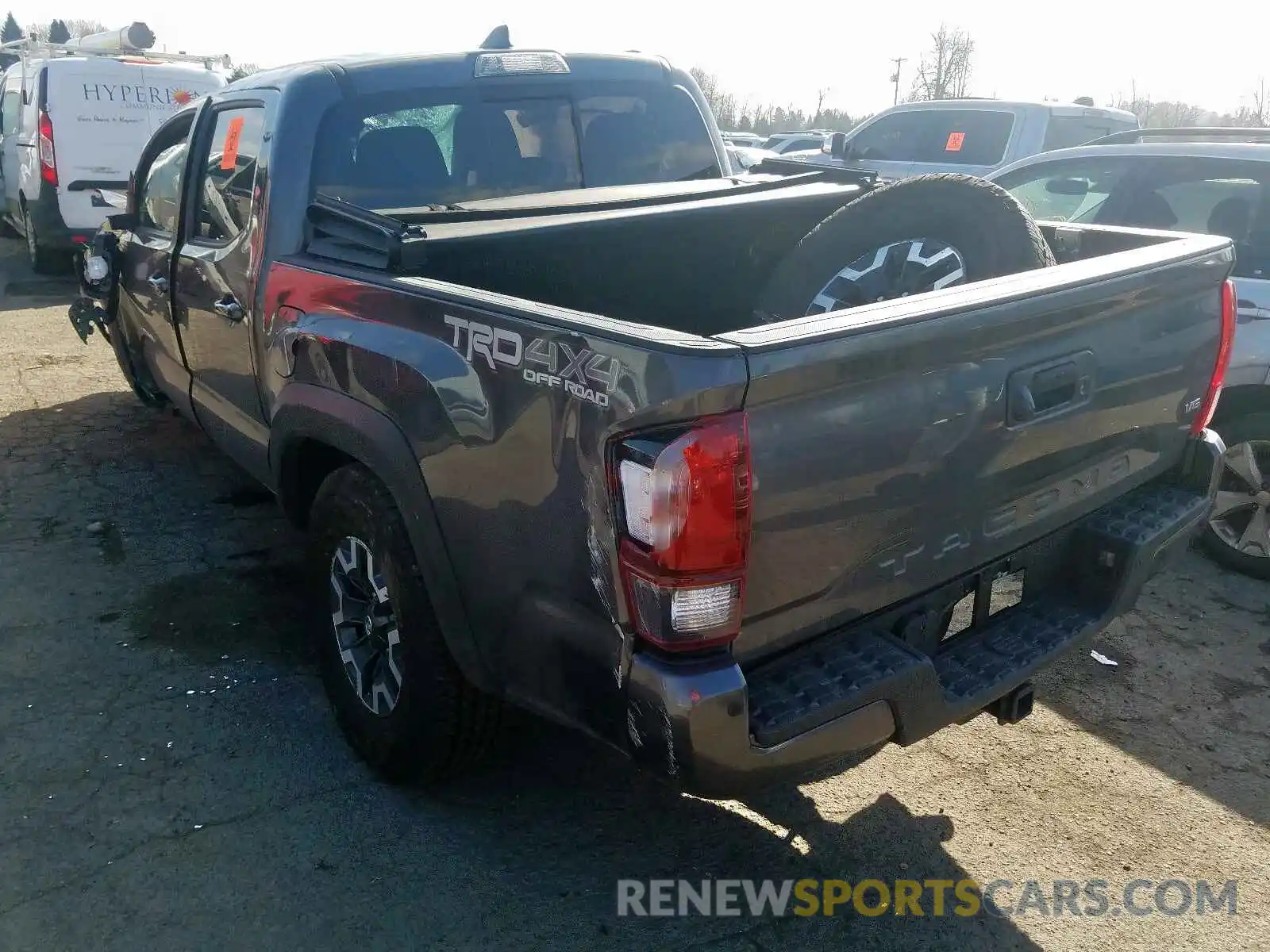 3 Photograph of a damaged car 3TMCZ5AN5KM267189 TOYOTA TACOMA 2019