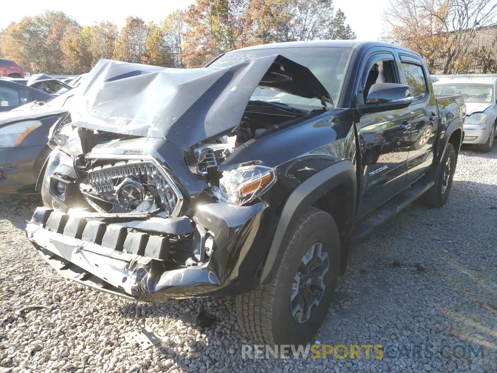 2 Фотография поврежденного автомобиля 3TMCZ5AN5KM267516 TOYOTA TACOMA 2019