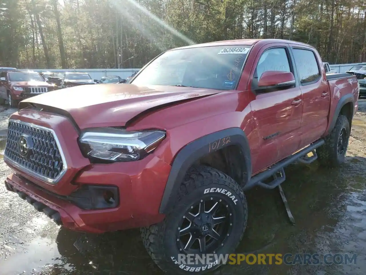 2 Photograph of a damaged car 3TMCZ5AN5KM268892 TOYOTA TACOMA 2019